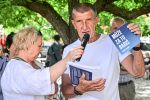 Tschechischer Ex-Regierungschef Babiš im Wahlkampf attackiert