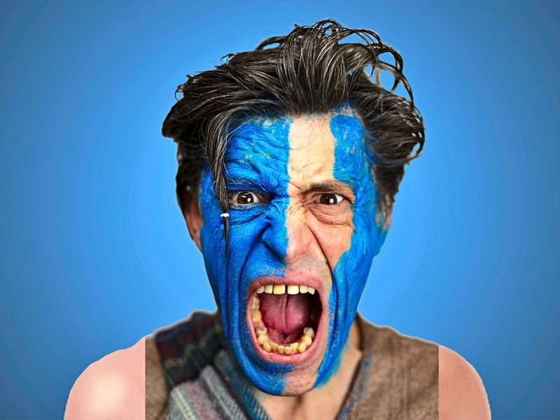 "Braveheart", der einstige Blockbuster mit Mel Gibson als Theatersolo