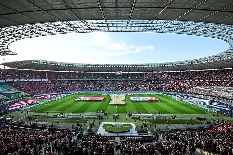 Berliner Olympiastadion, DFB-Pokal, Finale