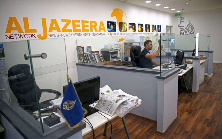 Der katarische Sender Al-Jazeera wird in Israel geschlossen.