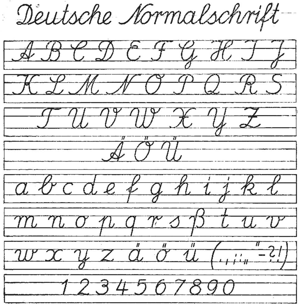  Geschichte der Schreibschrift in Österreich - Schule - derStandard.at 