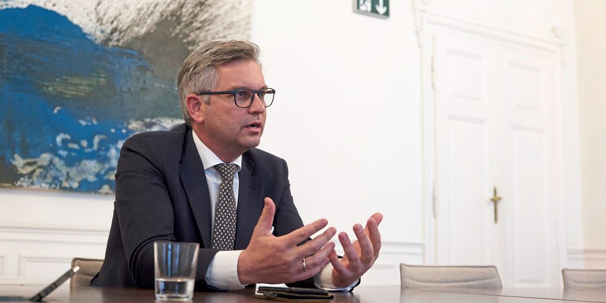 Finanzminister Magnus Brunner: "Wir können nicht jede Krise der Welt abfedern"