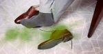 Ist es vertretbar, im Büro die Schuhe auszuziehen?