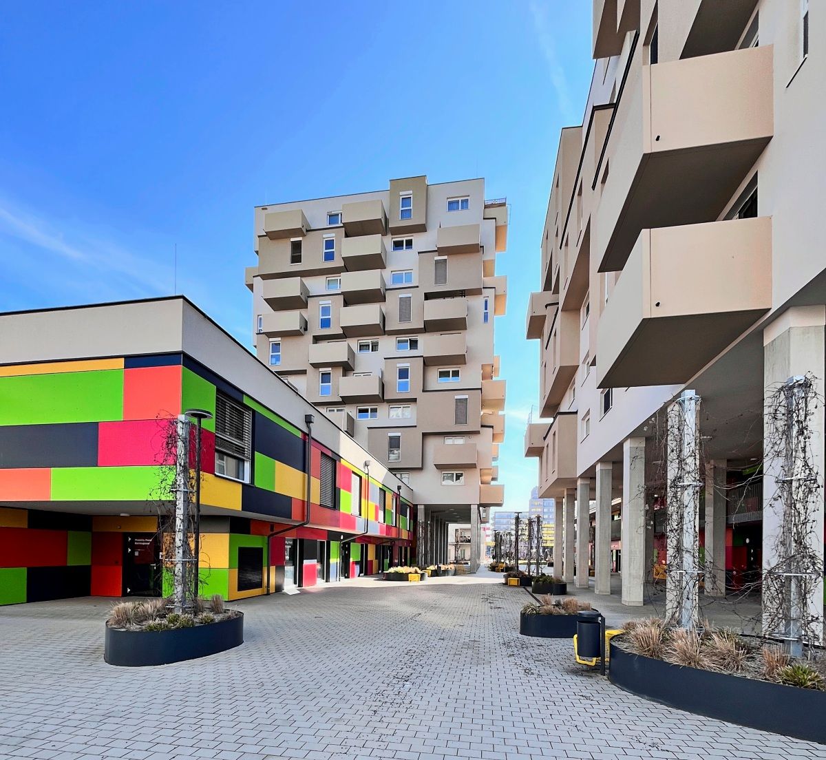 Ein Streifzug durch das neue Wiener Stadtquartier Berresgasse ...