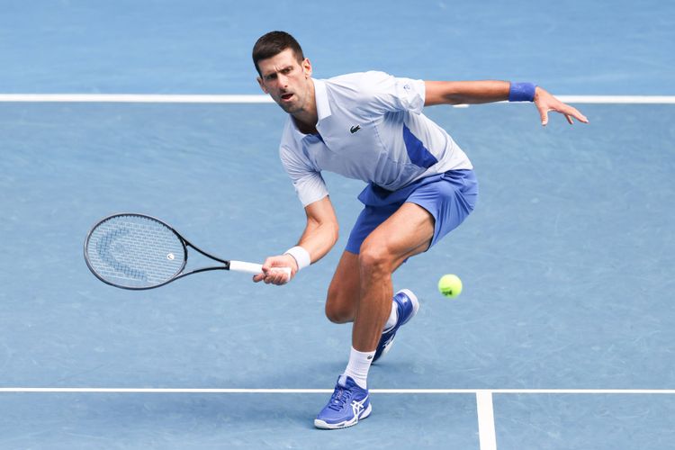 Novak Djokovic beim Australian Open Day im Jänner 2024.