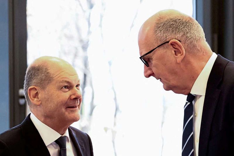 Ein riskanter Wahlsonntag für Olaf Scholz