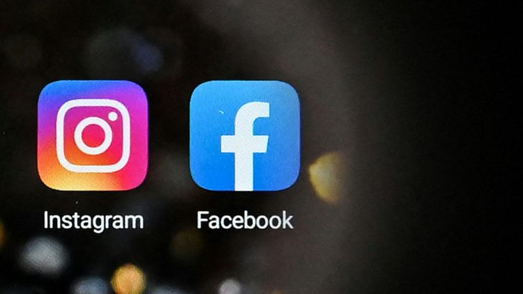 Logos von Instagram und Facebook