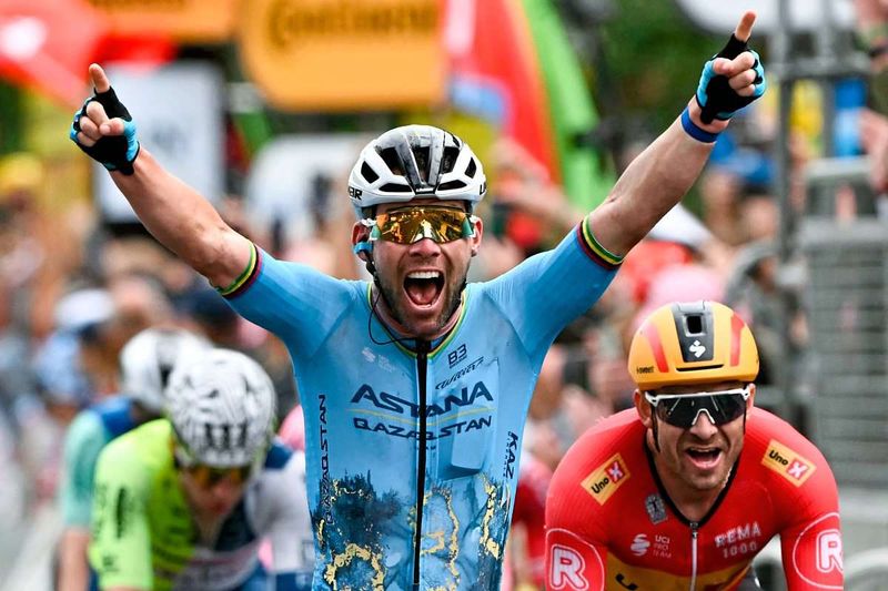 Mark Cavendish sprintet vom Bankpraktikanten zur Rekordmarke bei der Tour de France