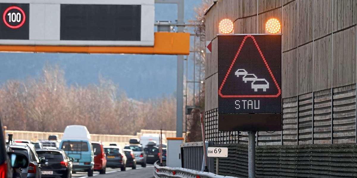 16 kilometer long traffic jam in Easter traffic on the A10 in Salzburg – federal states