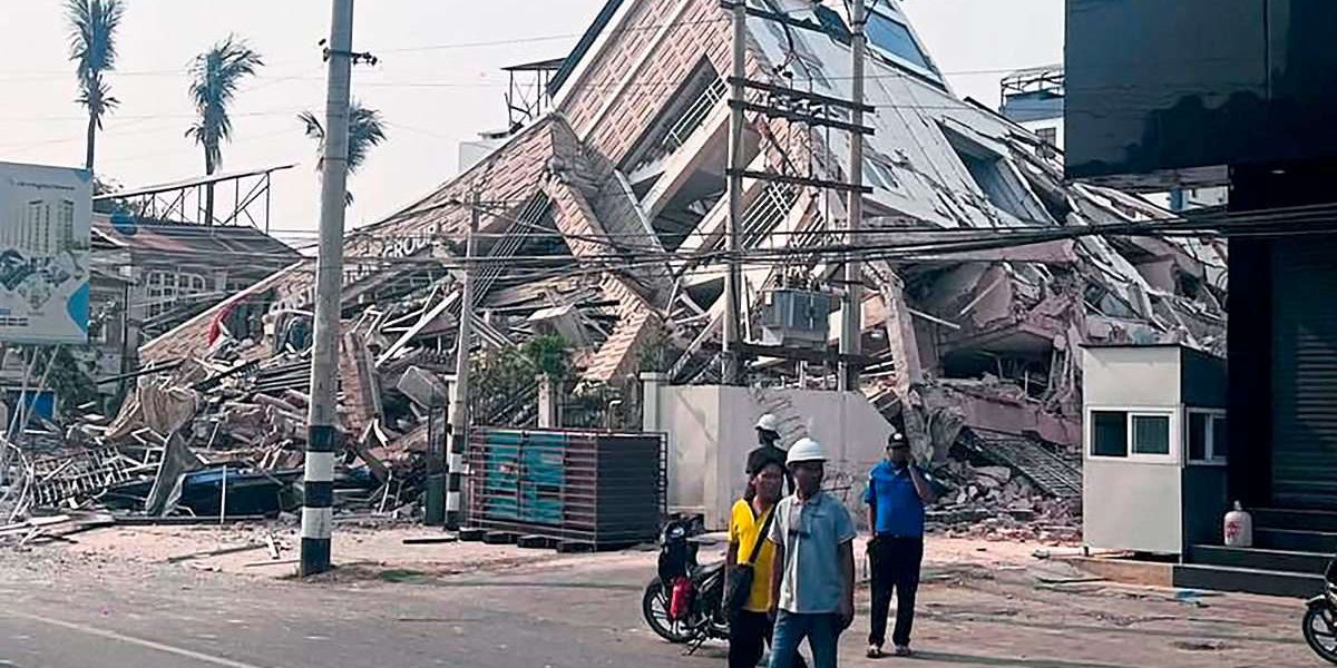 Warum das Erdbeben in Myanmar so zerstörerisch war