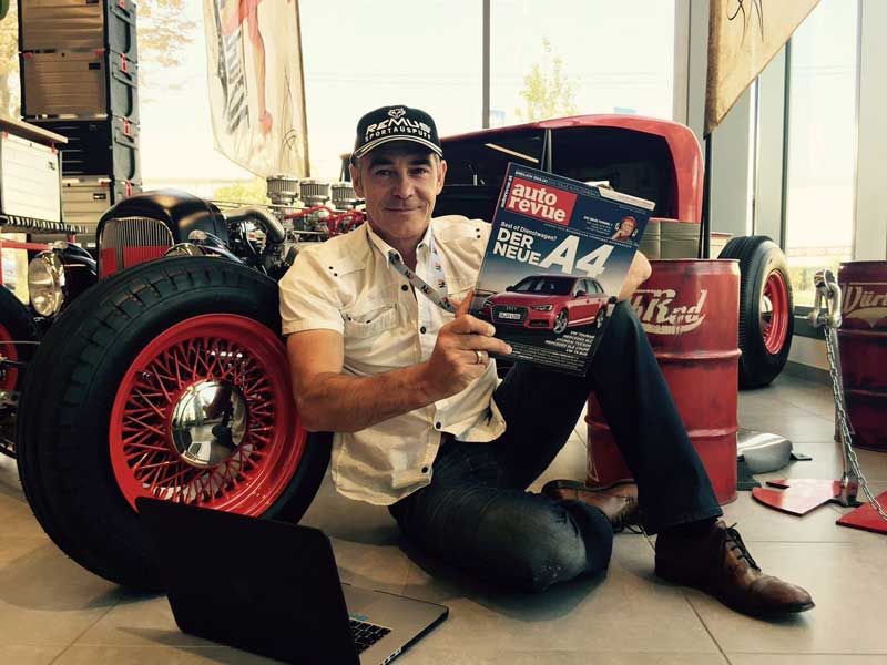 Christian Clerici moderiert MotorMagazin auf ATV Streaming & TV