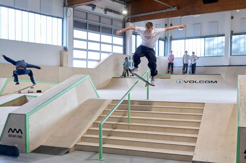 Neue Skatehalle in Wien eröffnet