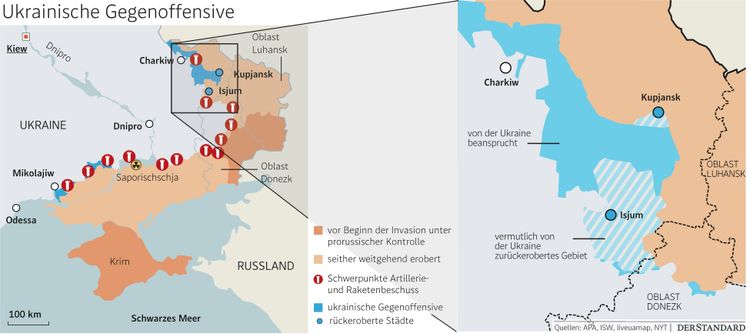 Ukraine Sieht "Wendepunkt" Im Krieg - Ukraine - DerStandard.de ...