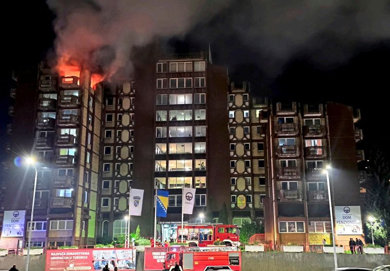 Zwölf Menschen bei Brand in bosnischem Seniorenheim gestorben