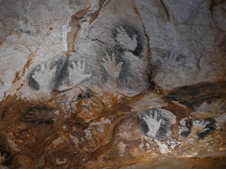 Cosquer-Höhle, Hände, Zeichnungen, Steinzeit