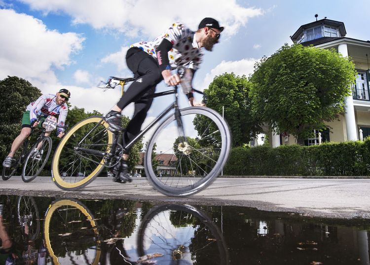 FixieRennen Ein Gang erobert Wien Fahrrad