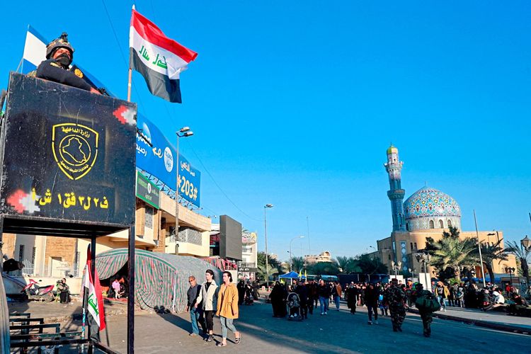 Die irakische Hauptstadt Bagdad.