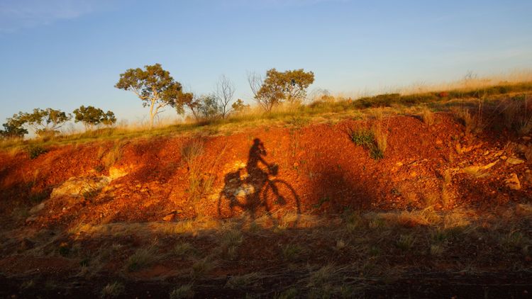 Eines meiner vielen Fotos von der Umrundung Australiens mit dem Fahrrad.