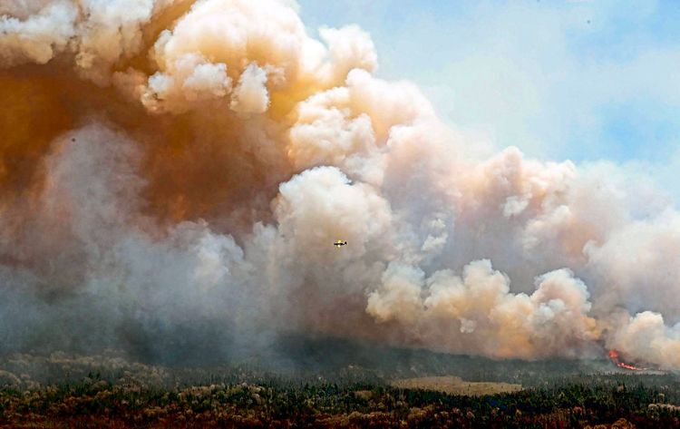 Waldbrand in Kanada
