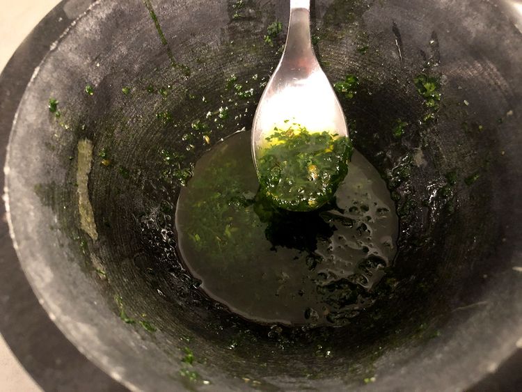 Rezept für gebratene Radieschen mit Feta und Kräuterpesto - Rezepte ...