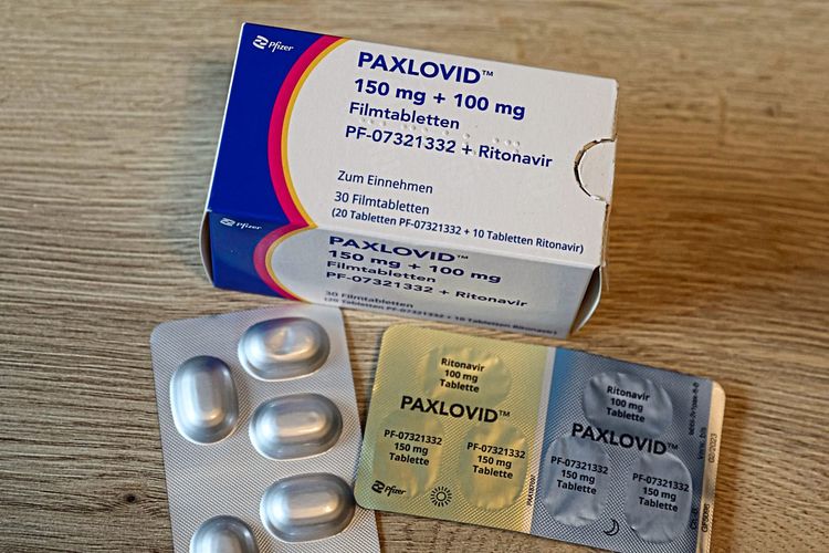 Medikament Paxlovid zur Behandlung von Covid-19