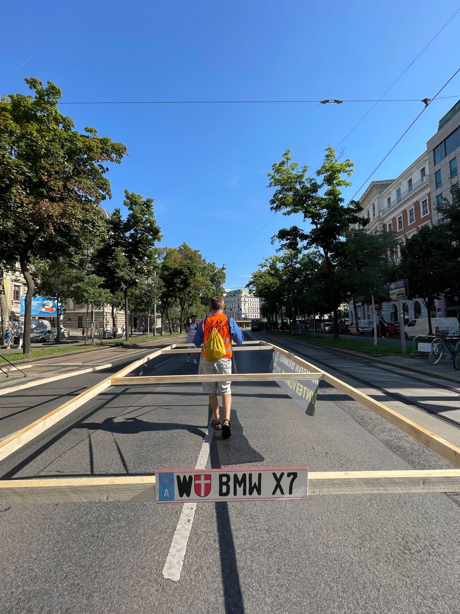 Letzte Generation marschierte mit 