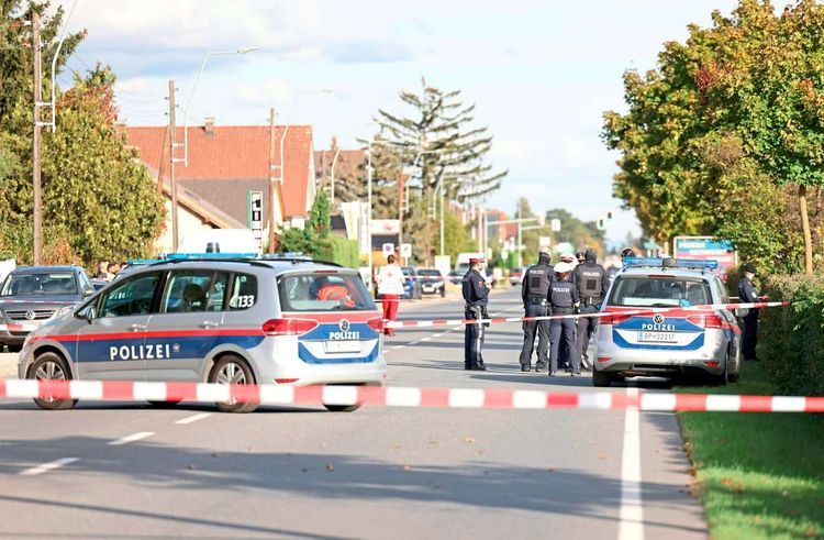 Polizeiautos in Strasshof