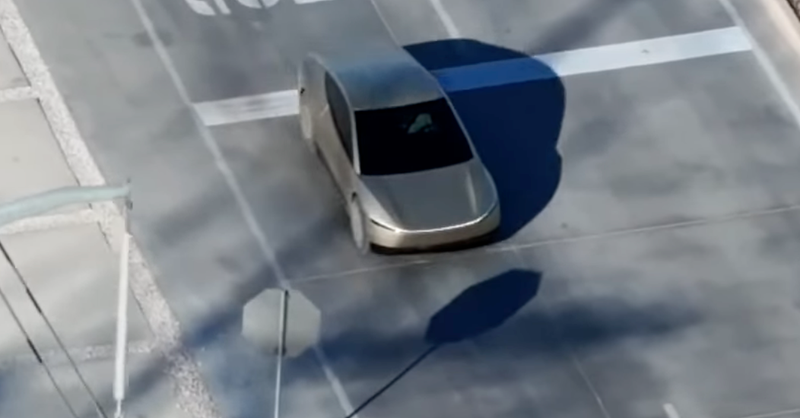 Lenkrad im Robotaxi von Tesla wirft Fragen auf