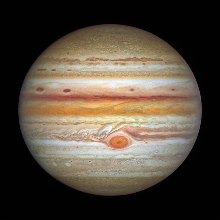 Jupiter, von Hubble aufgenommen