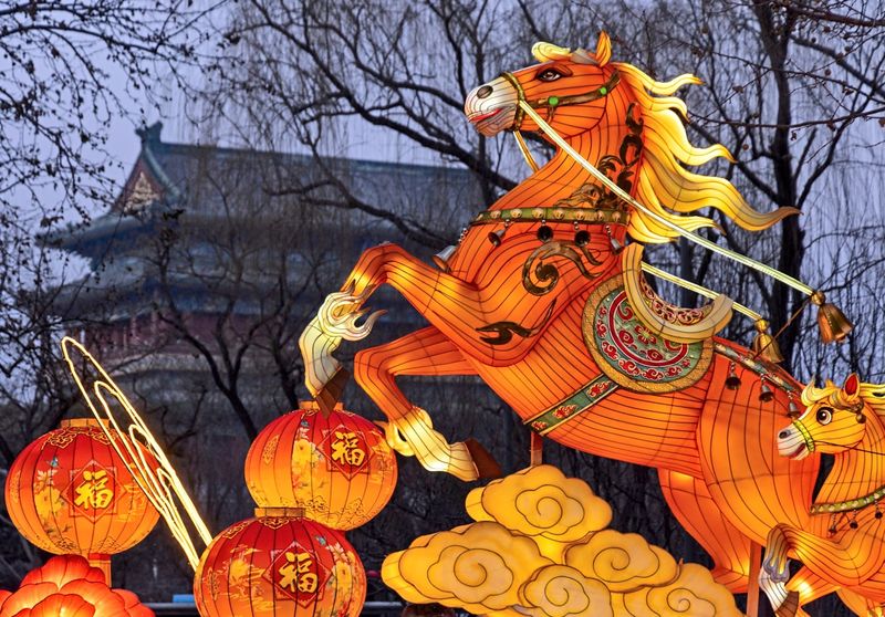 Mit dem Feuerpferd und Draco Malfoy geht China ins neue Jahr