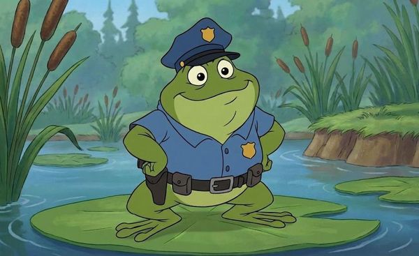 Beamter-in-Frosch-verwandelt-KI-generierter-Polizeibericht-sorgt-f-r-Aufregung