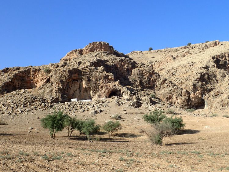 Fundstelle Ghar-e Boof (Iran) in gebirgiger Region