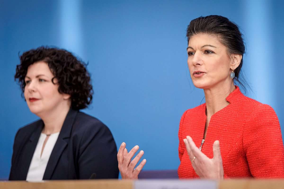 Wagenknecht Führt Ihre Eigene Partei In Einer Doppelspitze ...