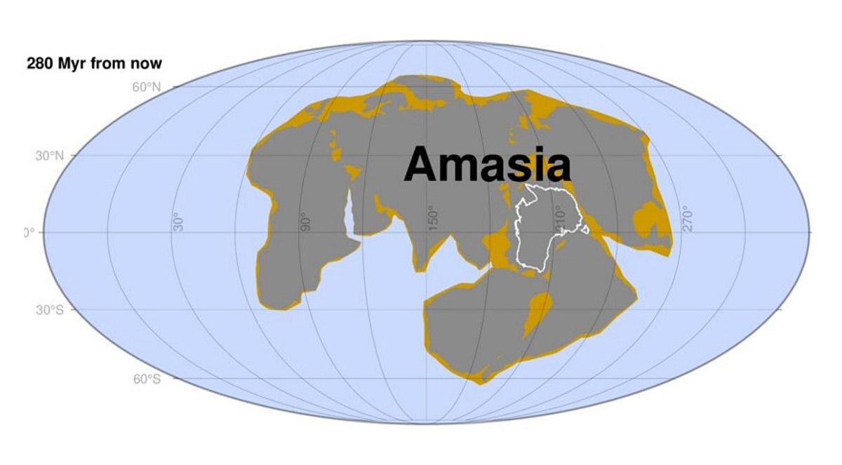 Wenn der nächste Superkontinent geboren wird, verschwindet der Pazifik