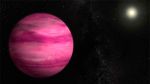Auf dem rosafarbenen Planeten GJ504 bedecken Salzwolken den Himmel Der vor 15 Jahren entdeckte ungewöhnliche Sternbegleiter gab der Wissenschaft bisher Rätsel auf. Einige konnte das Webb-Teleskop nun lösen