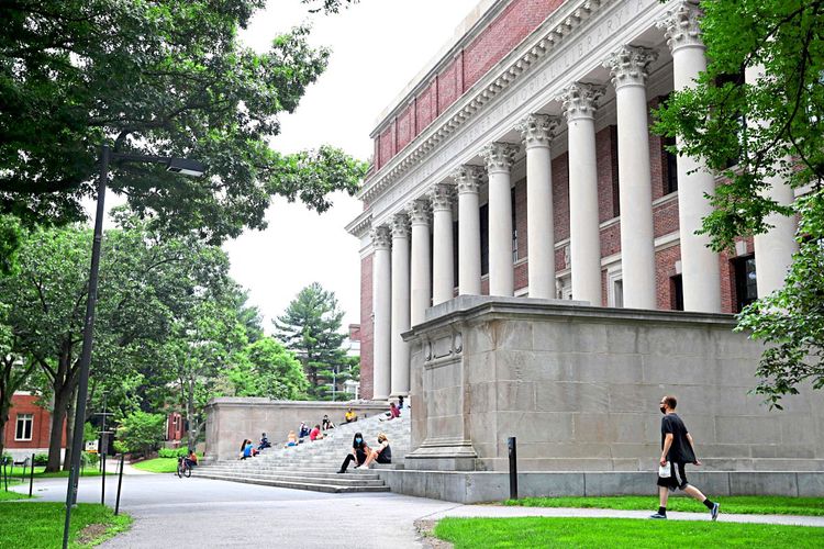 Harvard Campus in Boston