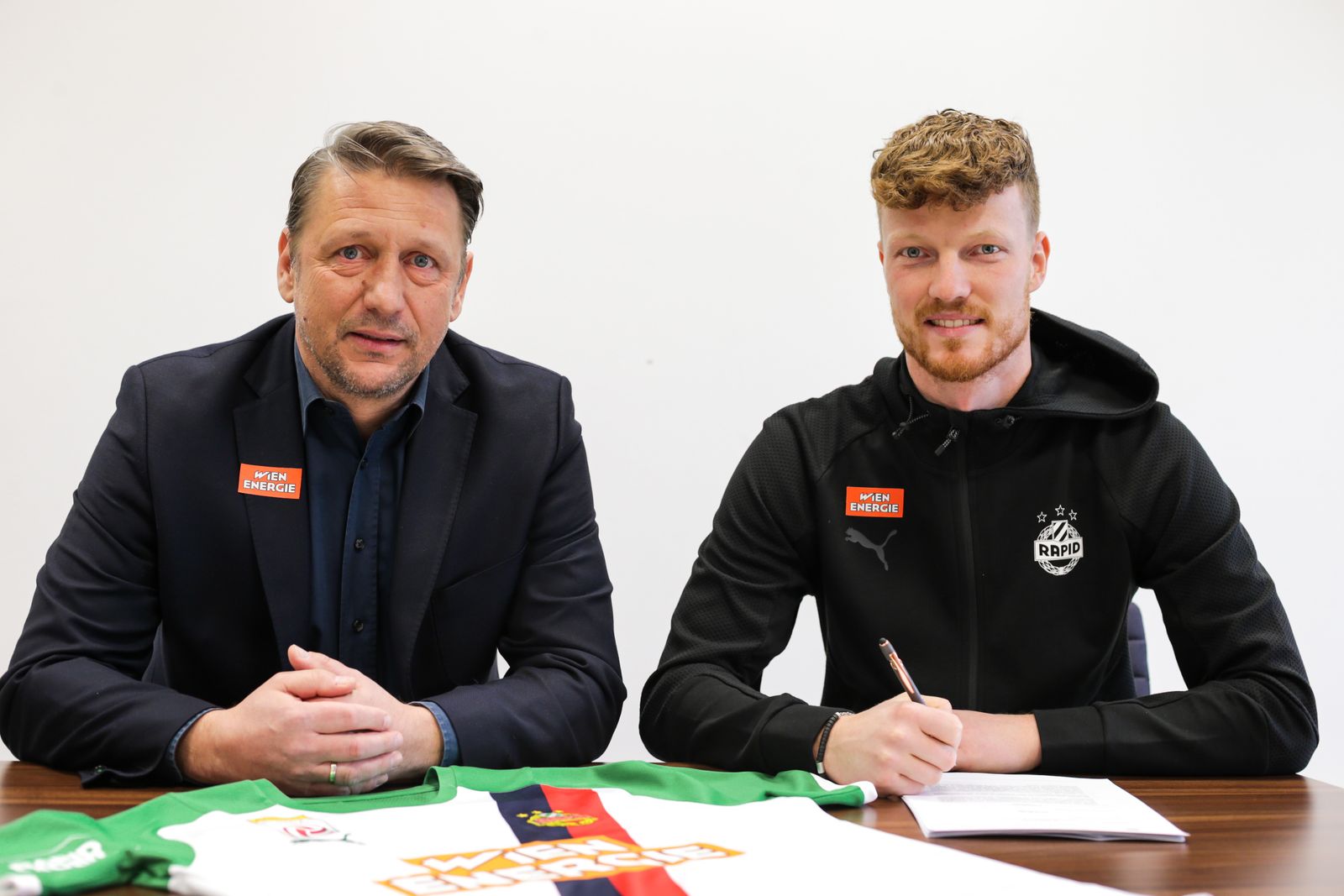 Ferdy Druijf leihweise von AZ Alkmaar zu Rapid Rapid Wien