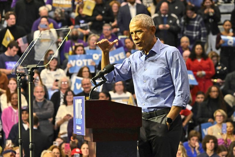 Obama wirbt im Wahlkampf um zwei US-Gouverneursposten für Demokraten