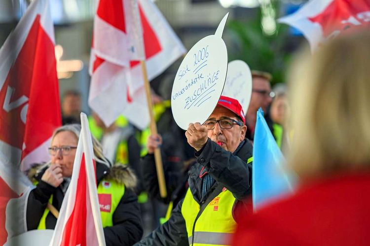 Warnstreik Verdi Flughafen