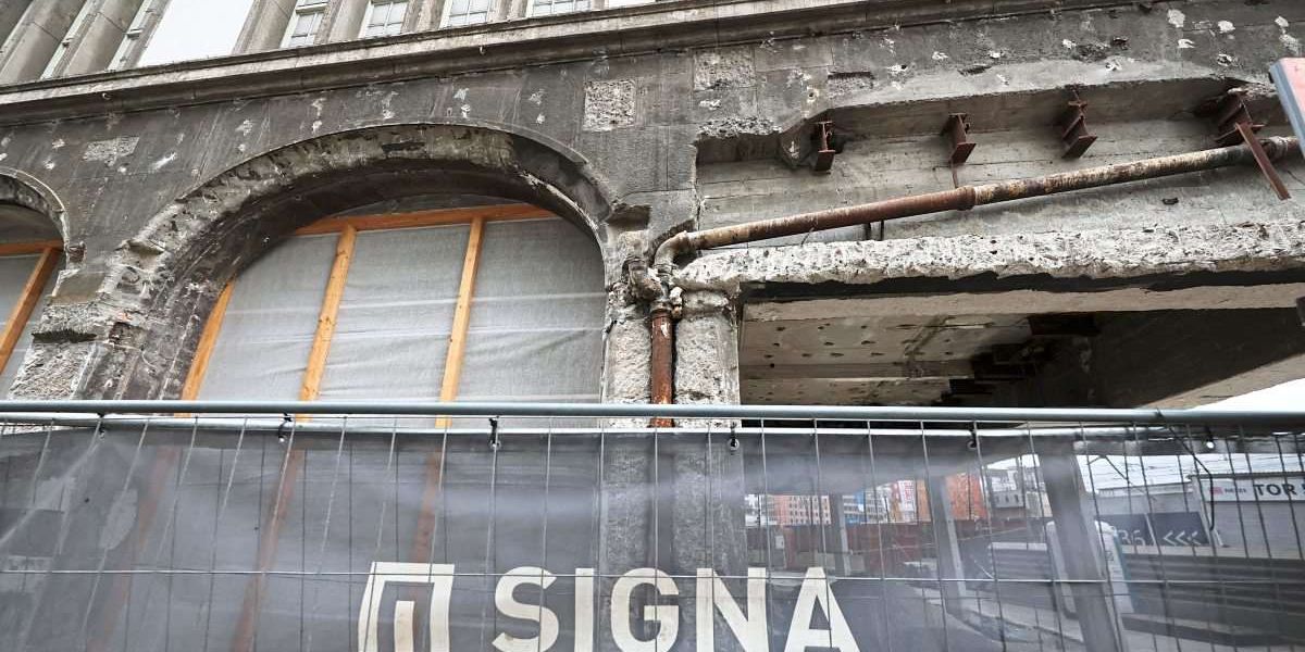 Gesamtforderungen an Signa Holding aktuell bei 7,8 Milliarden Euro