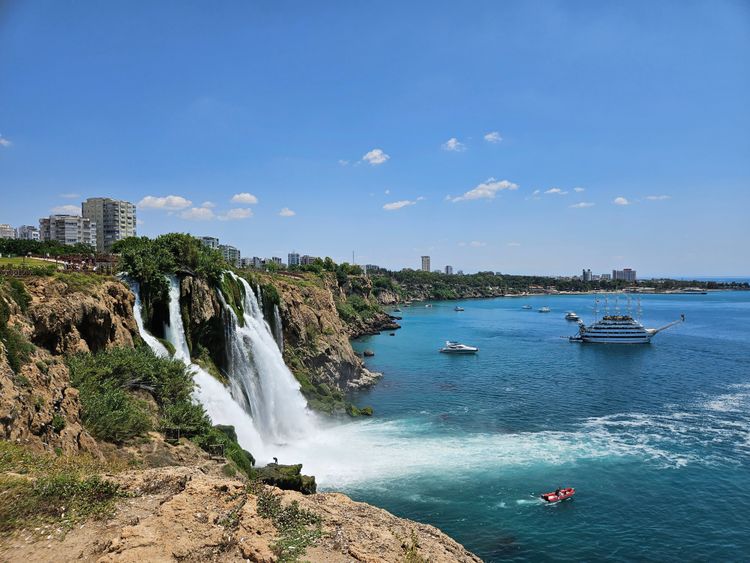 Der Wasserfall in Antalya