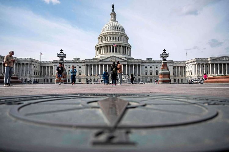 Blick auf das Kapitol in Washington D.C.