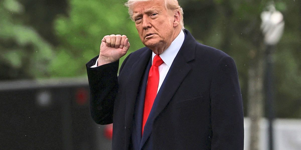 US-Präsident Donald Trump droht Europa mit Strafzöllen von 50 Prozent