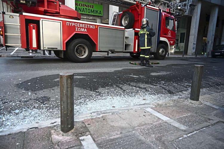 Athen nach Anschlag auf Arbeitsministerium