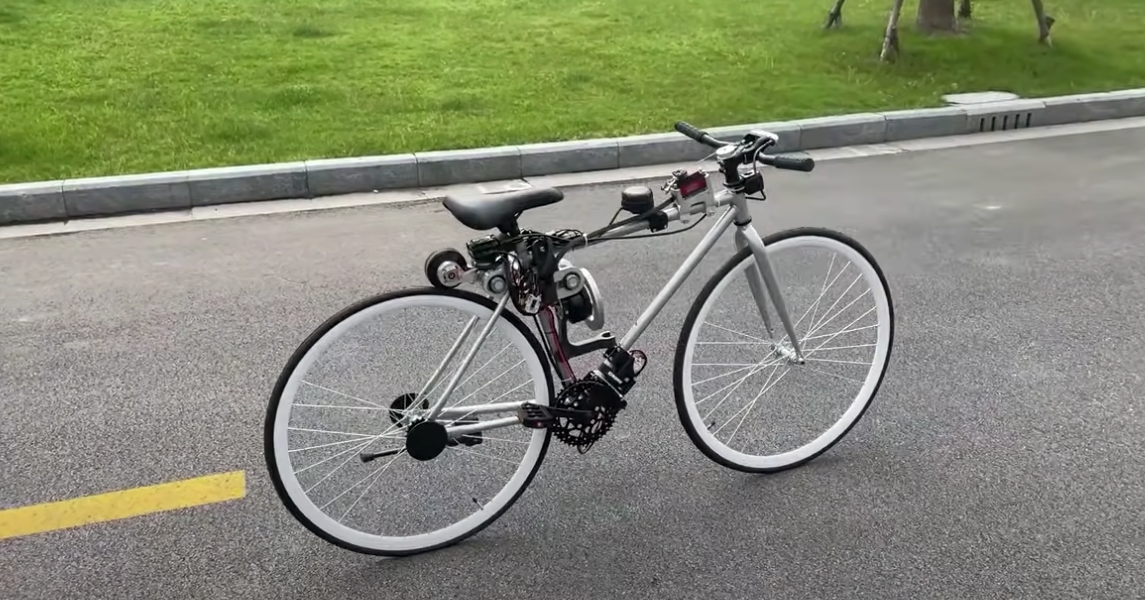 Autonomer Drahtesel Bastler baut selbstfahrendes Fahrrad