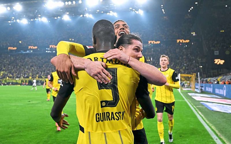 Guirassy-Tor beschert Dortmund 2:1-Heimsieg gegen St. Pauli