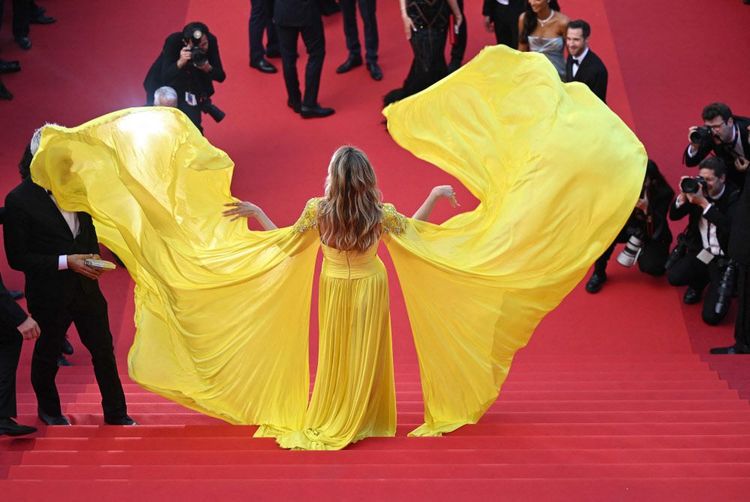 Heidi Klum hatte gerade in Cannes einen Rote-Teppich-Auftritt.