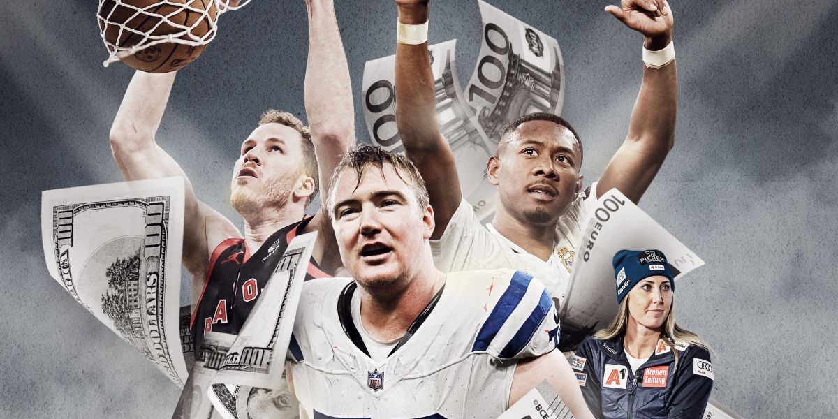 Millionenregen für österreichische Sportstars: So verdienen Alaba, Pöltl & Co. ihr Vermögen