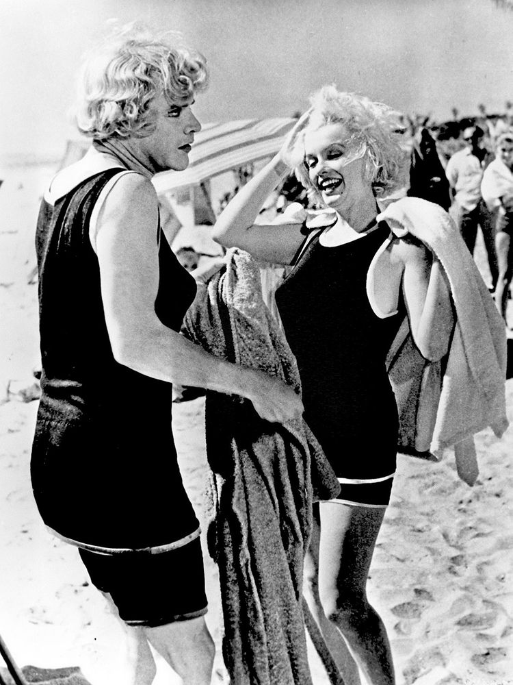 Jack Lemmon und Marilyn Monroe.