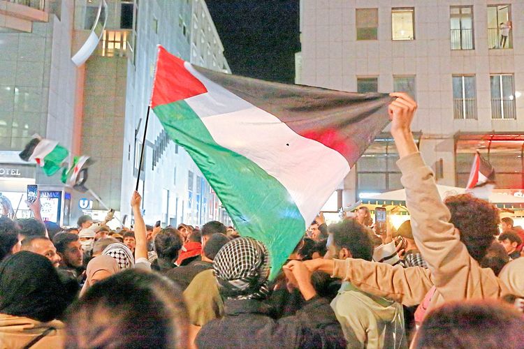 Pro-Palästina Demo in Wien